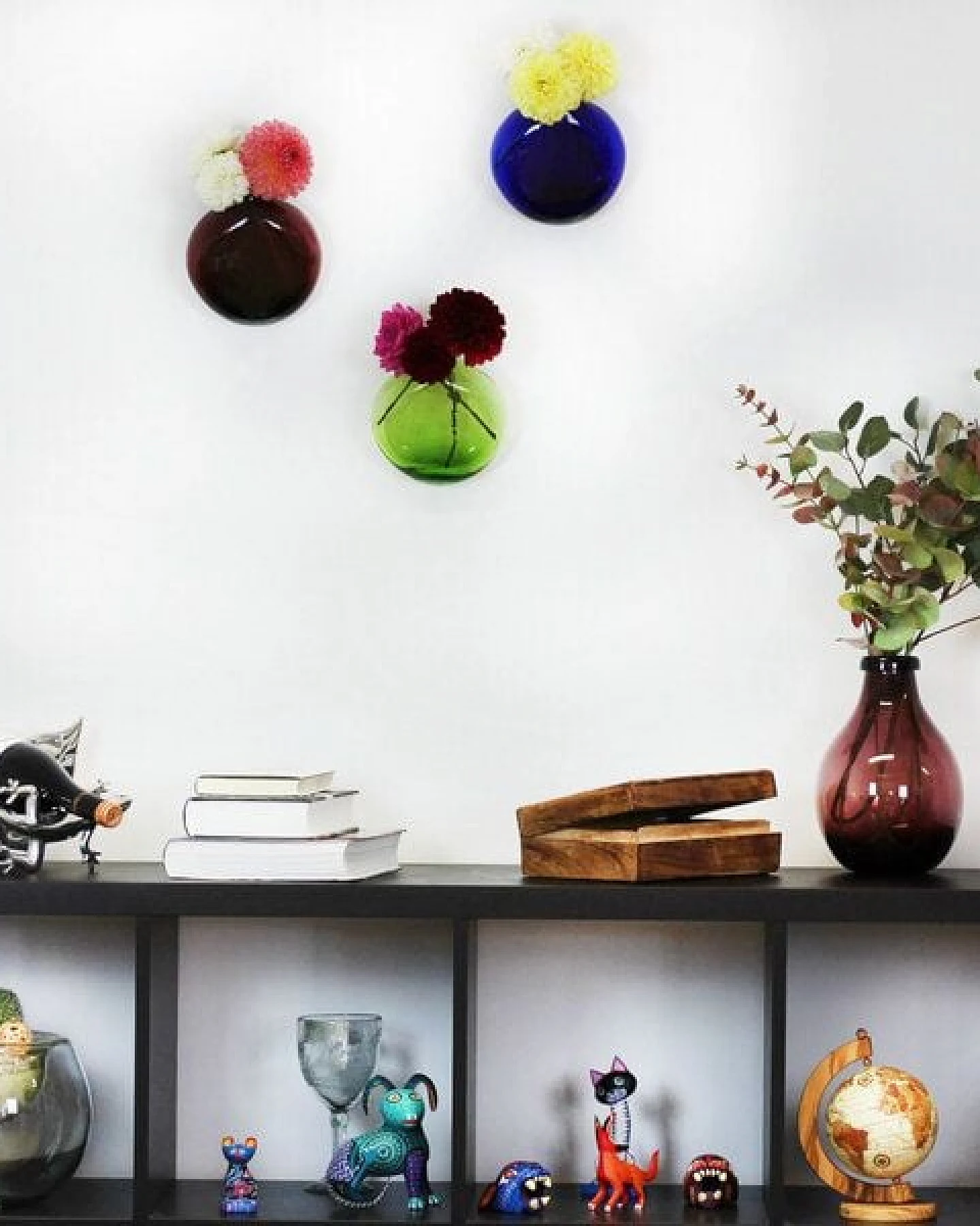 Mitienda Shop Blumenvase zum Aufhängen, Wanddeko Anfora – Ansicht 3