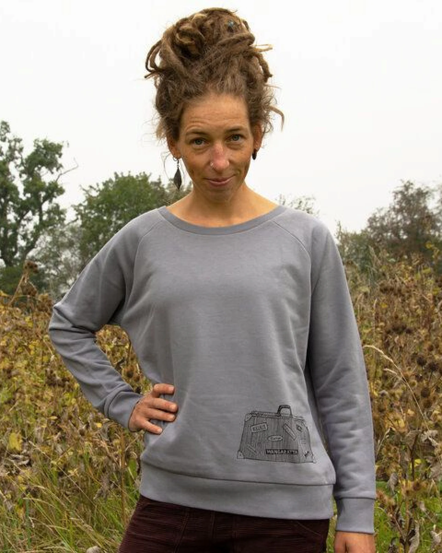 Cmig Reisekoffer Pulli für Damen in lava grey – Ansicht 3