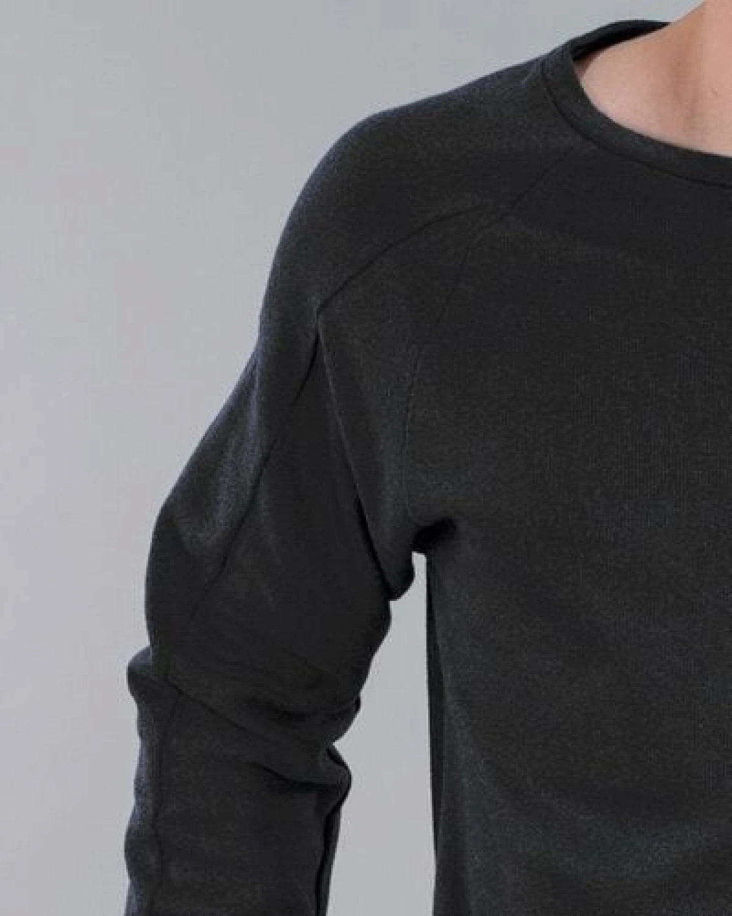 STRUNK Männerpullover "ALFAA" aus Bio-Baumwolle mit Raglanärmeln – Ansicht 4