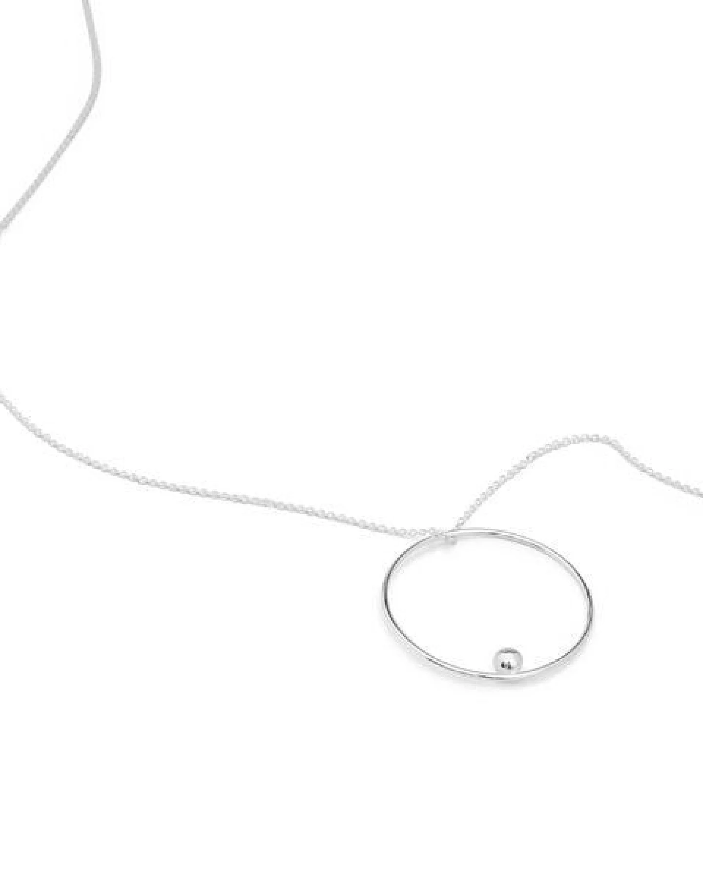 Jonathan Radetz Jewellery Kette EFFECT, Silber 925, Sterlingsilber, Länge 43 -53 cm, Durchmesser 30mm, Handmade in Germany, JRJ – Ansicht 3