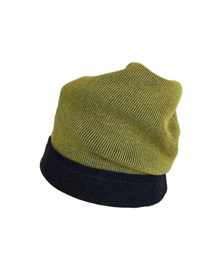 austriandesign.at BeanieMütze reversibel aus extrafeiner Merinowolle