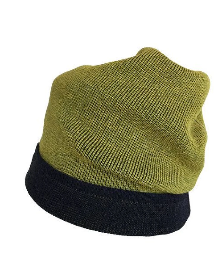 austriandesign.at BeanieMütze reversibel aus extrafeiner Merinowolle