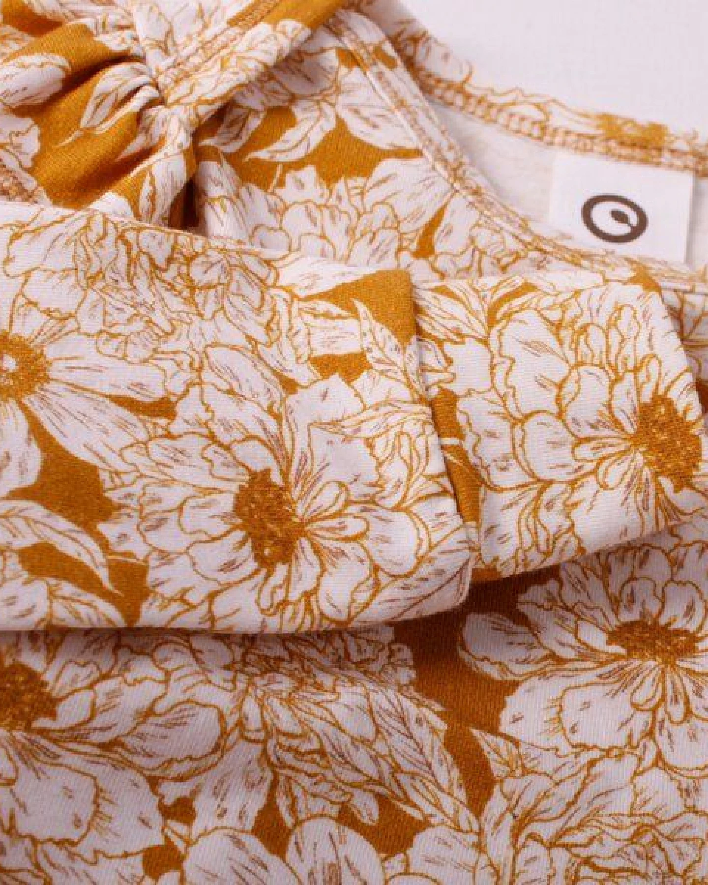 Müsli by Green Cotton Langarm Baby Body *Floral* GOTS Bio Baumwolle – Ansicht 3