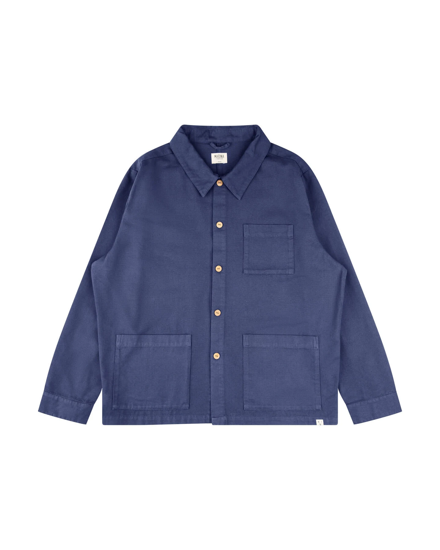 MATONA Herren vegan Jacke Workwear Marineblau – Ansicht 2