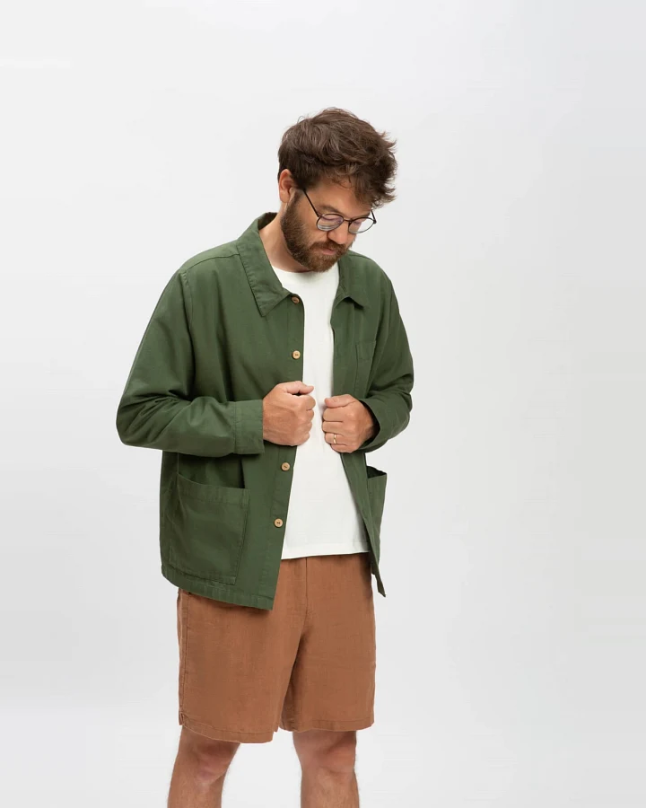 MATONA Herren vegan Jacke Workwear Artischockengrün