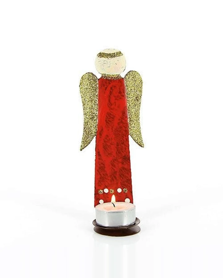 Mitienda Shop Teelichthalter Engel, Weihnachtsdeko
