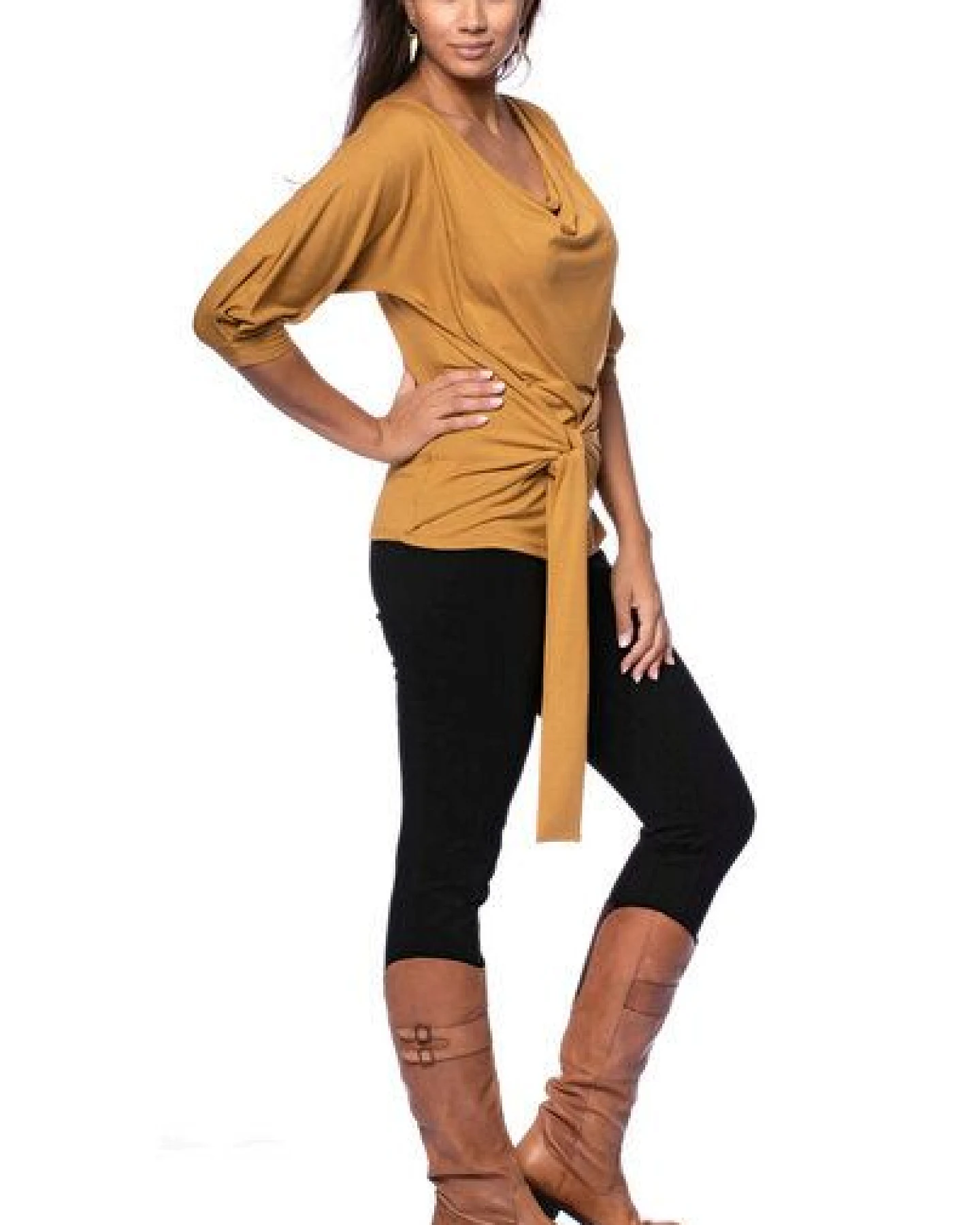 Ingoria LANNA wendbares Blusenshirt – Ansicht 4