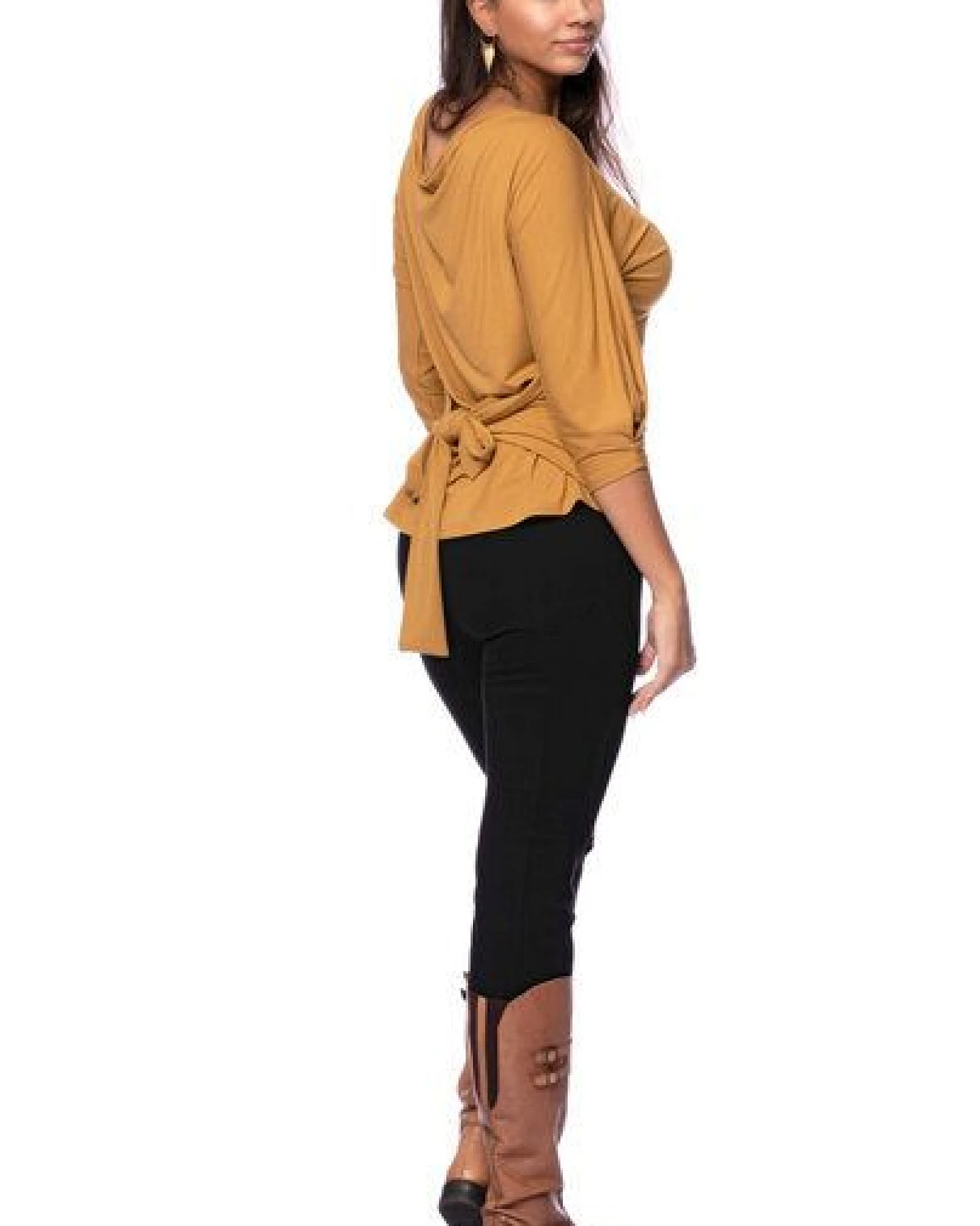 Ingoria LANNA wendbares Blusenshirt – Ansicht 3