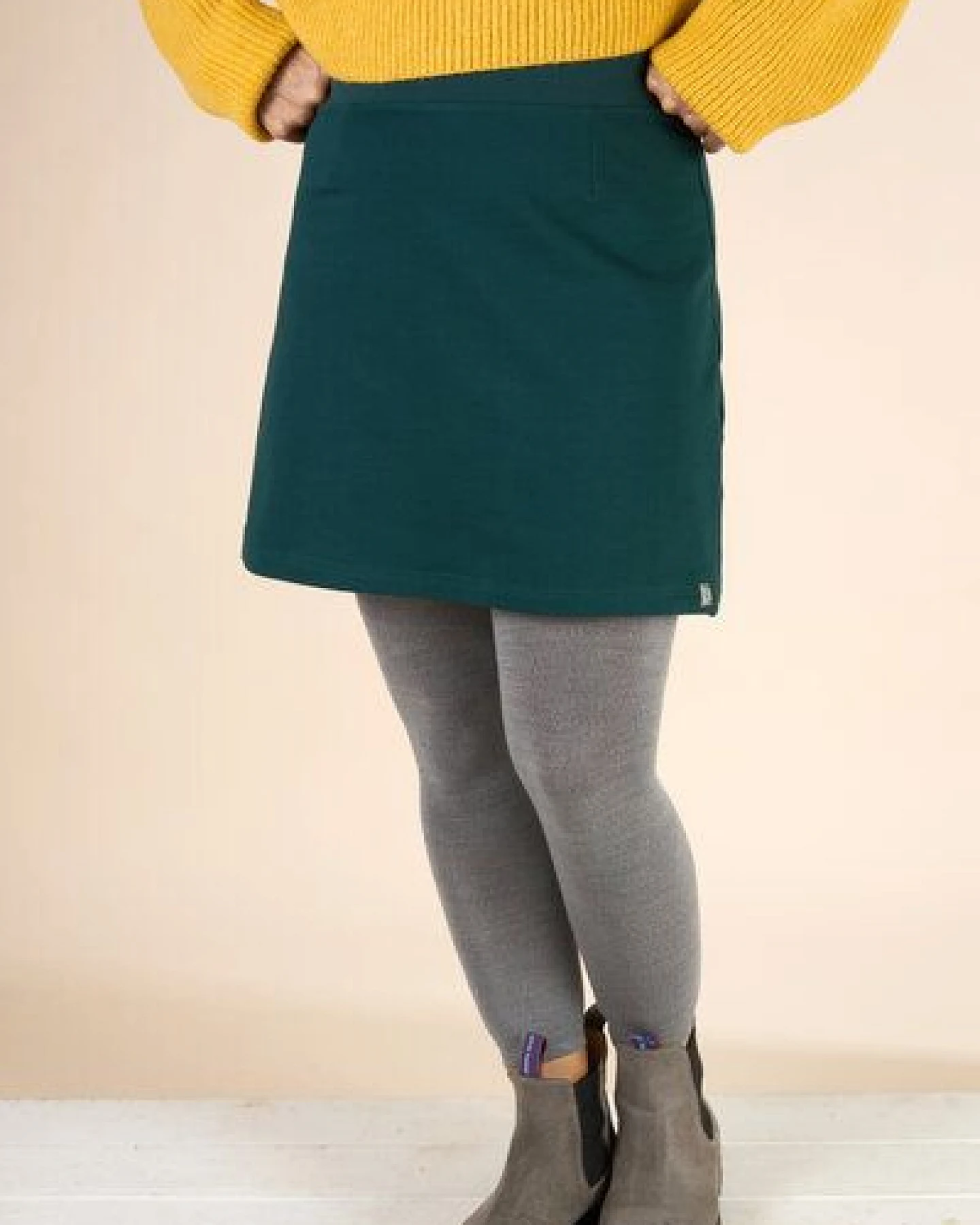 La Gitana A-Linien Rock aus Bio Sweat "Auria" – Ansicht 4