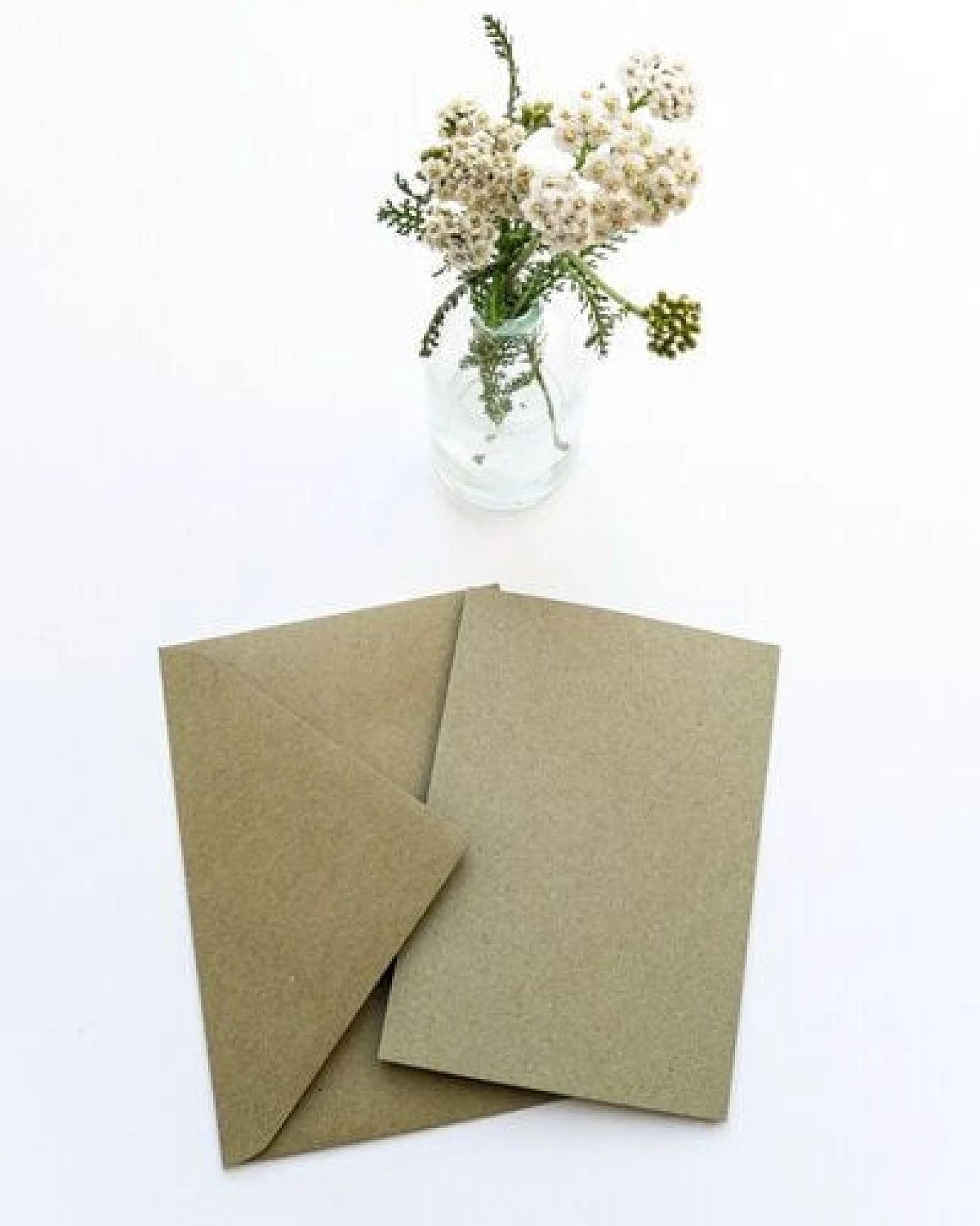 STUDIO KARAMELO Kartenset aus Recycling Kraftpapier – Ansicht 3