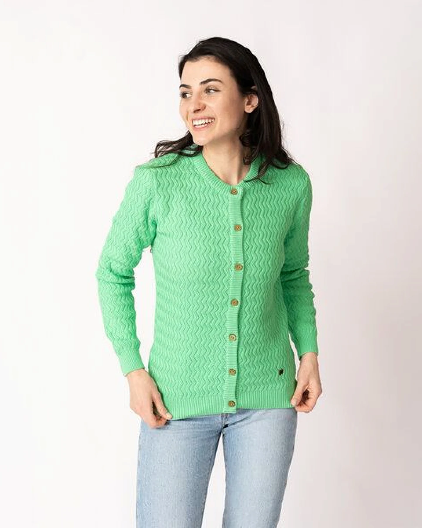 GARY MASH Cardigan Penny aus Biobaumwolle – Ansicht 3
