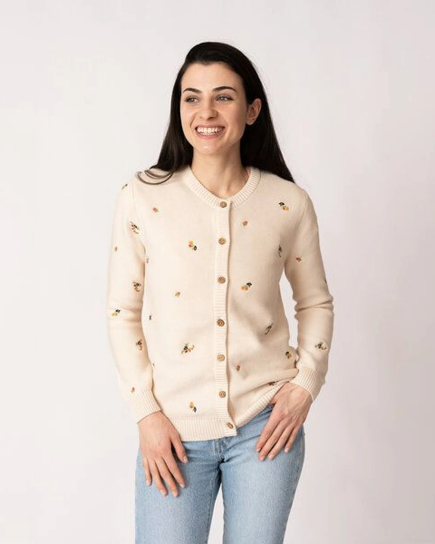 GARY MASH Cardigan Penny aus Biobaumwolle – Ansicht 3