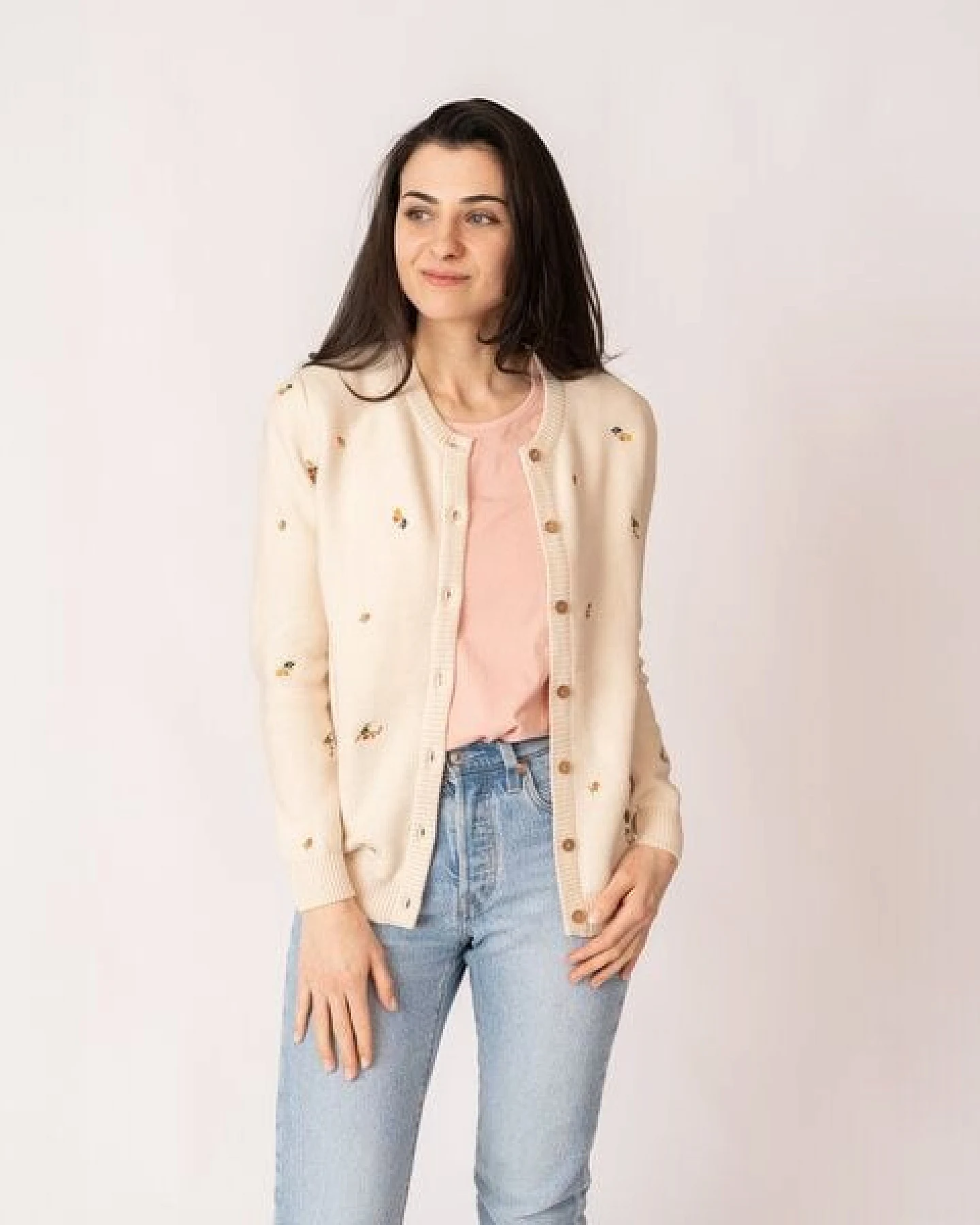 GARY MASH Cardigan Penny aus Biobaumwolle – Ansicht 4