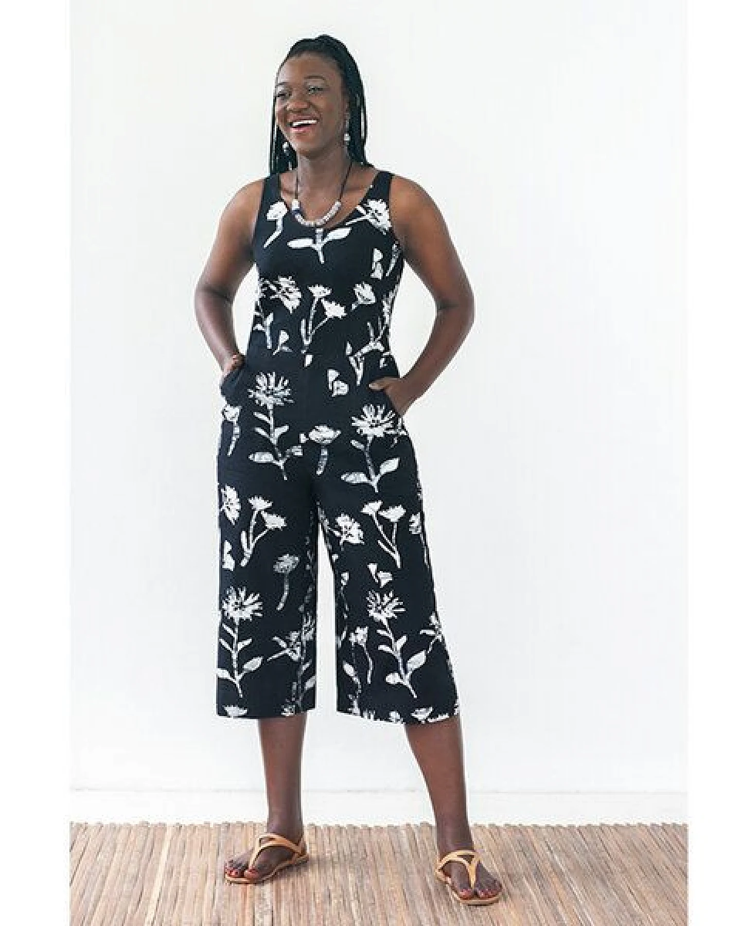 Global Mamas Bio Jumpsuit - Pathways – Ansicht 2