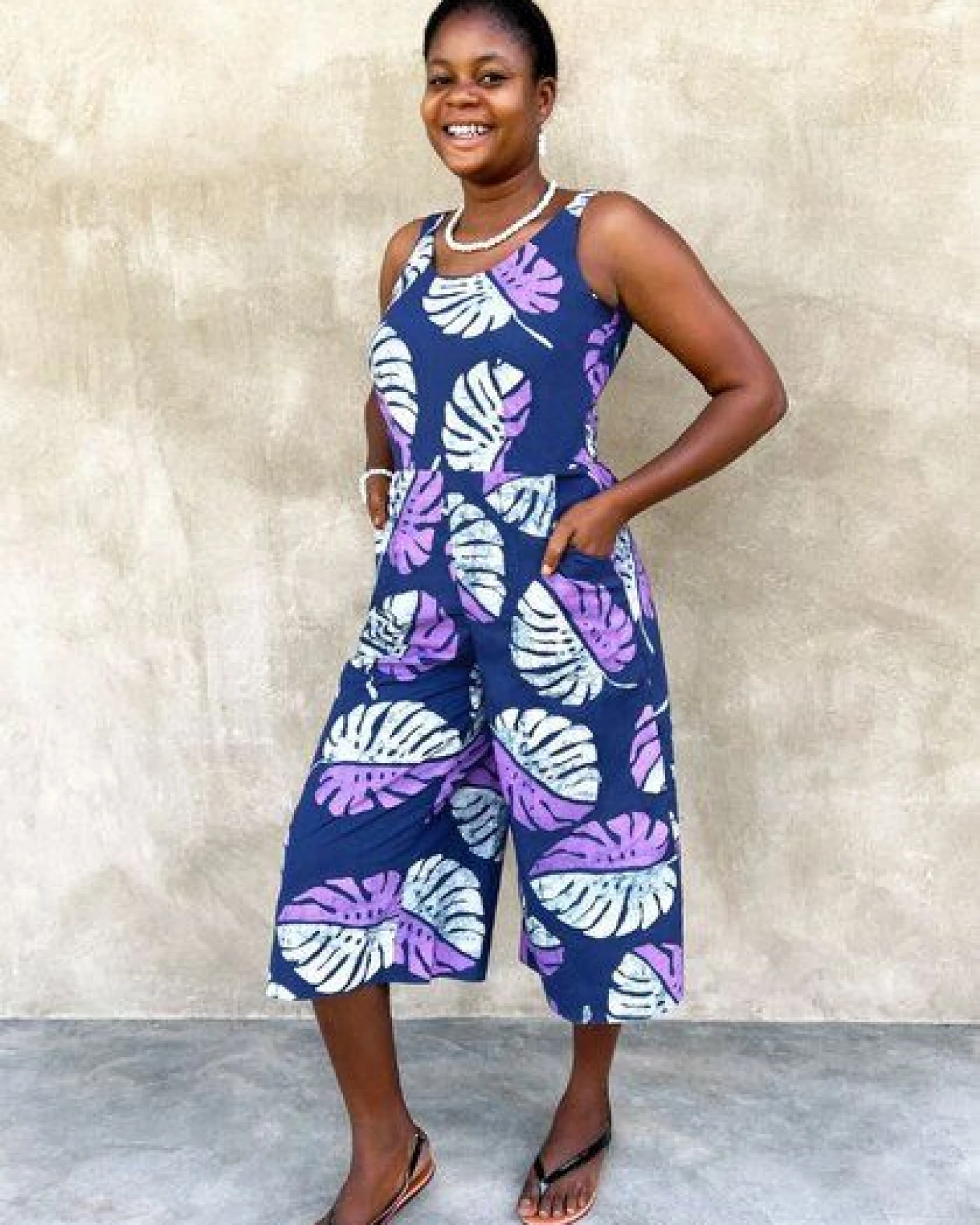 Global Mamas Bio Jumpsuit - Pathways – Ansicht 2