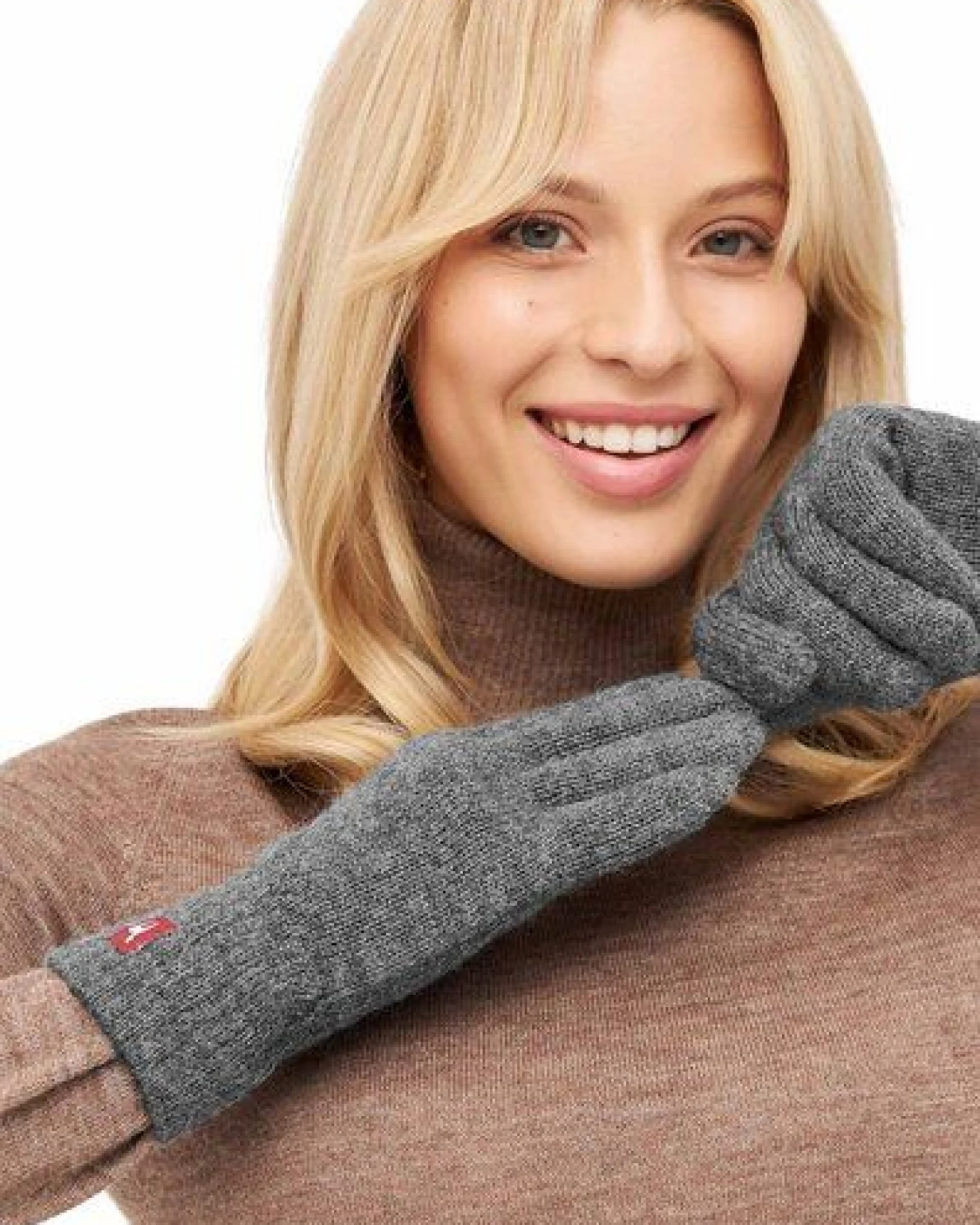 Apu Kuntur 100% Alpaka Finger-Handschuhe - GEFÜTTERT – Ansicht 4