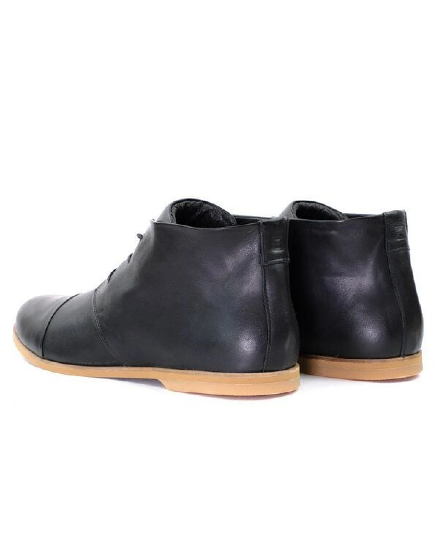 SORBAS '87 Leder Boots Schnürschuhe – Ansicht 3