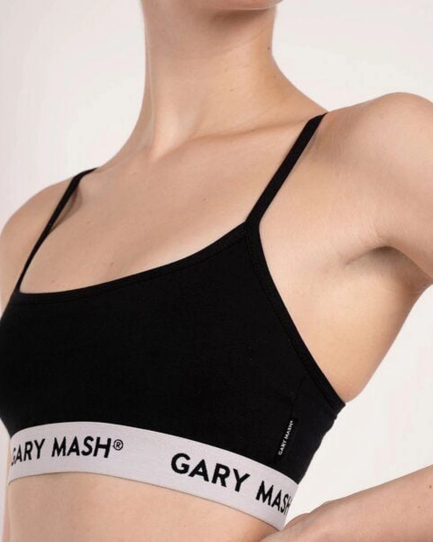 GARY MASH Bandeau Power BH aus Biobaumwolle – Ansicht 4