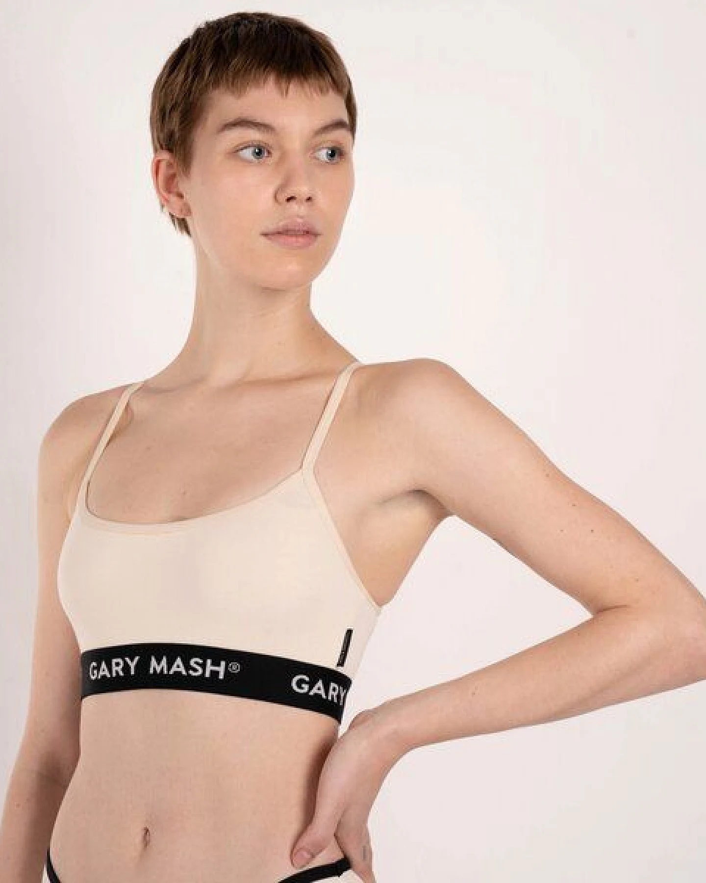 GARY MASH Bandeau Power BH aus Biobaumwolle – Ansicht 2