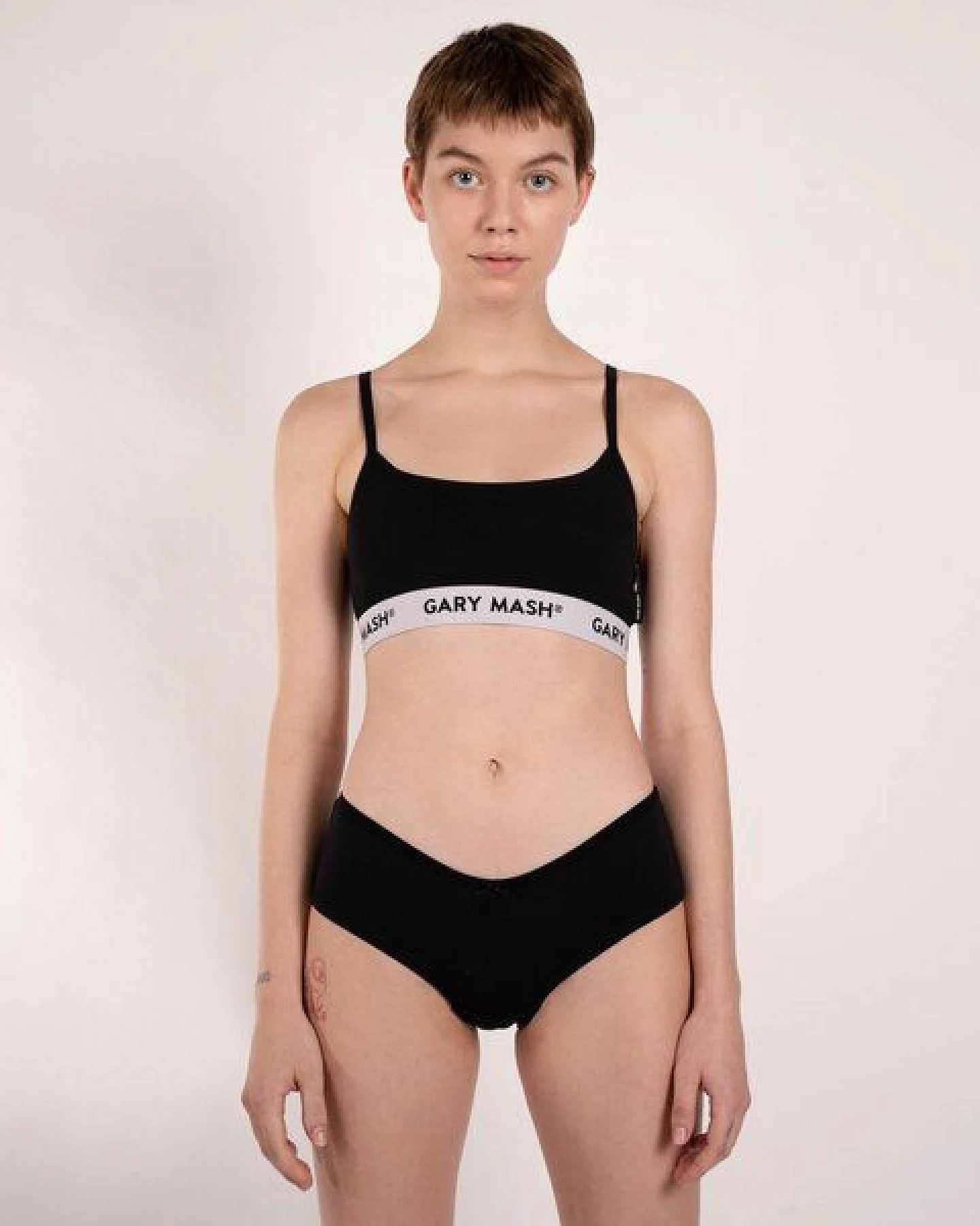 GARY MASH Bandeau Power BH aus Biobaumwolle – Ansicht 3