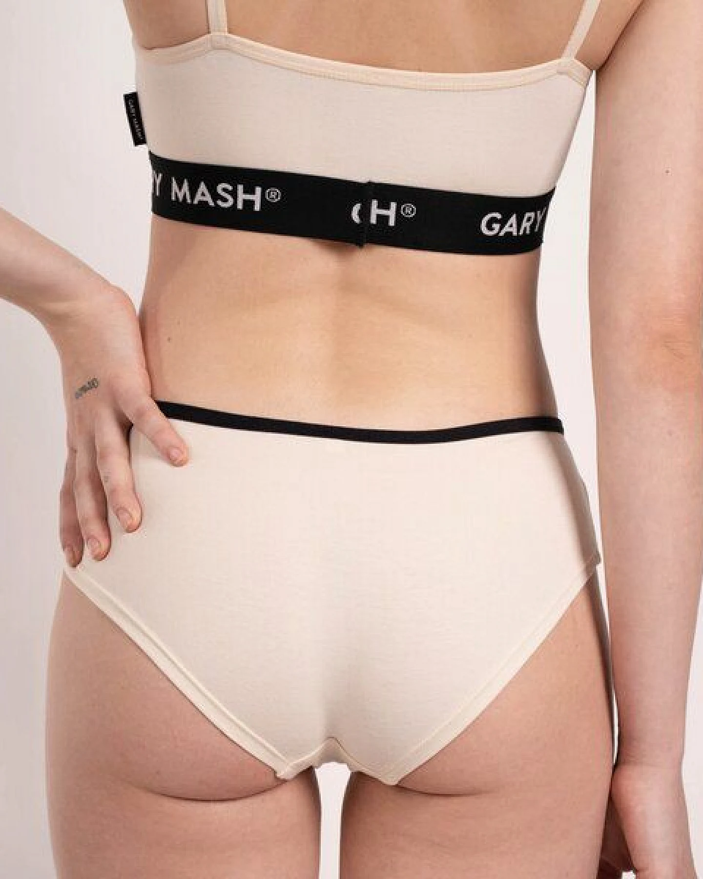GARY MASH Bandeau Power BH aus Biobaumwolle – Ansicht 3