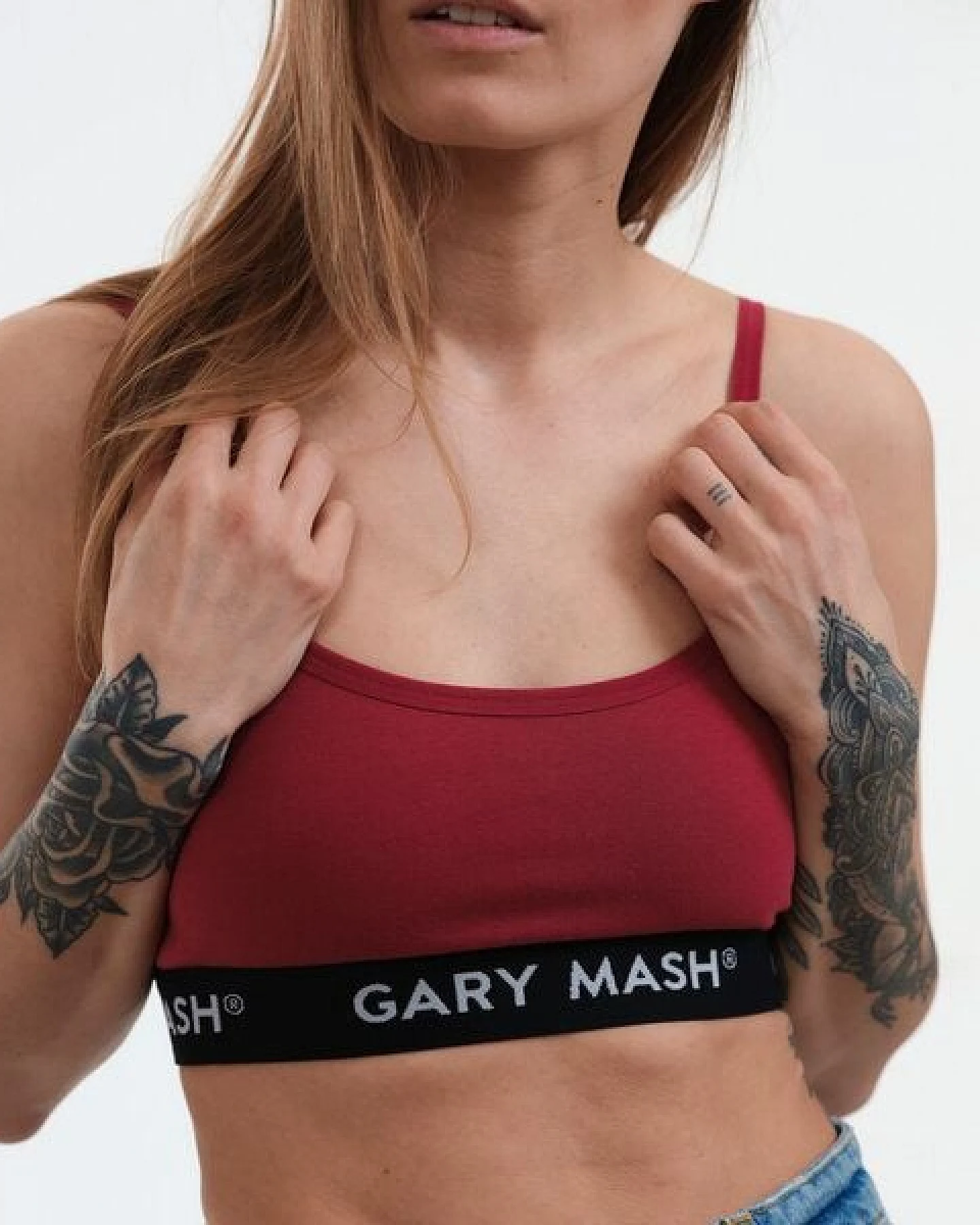 GARY MASH Bandeau Power BH aus Biobaumwolle – Ansicht 4