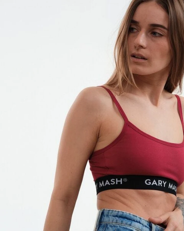 GARY MASH Bandeau Power BH aus Biobaumwolle