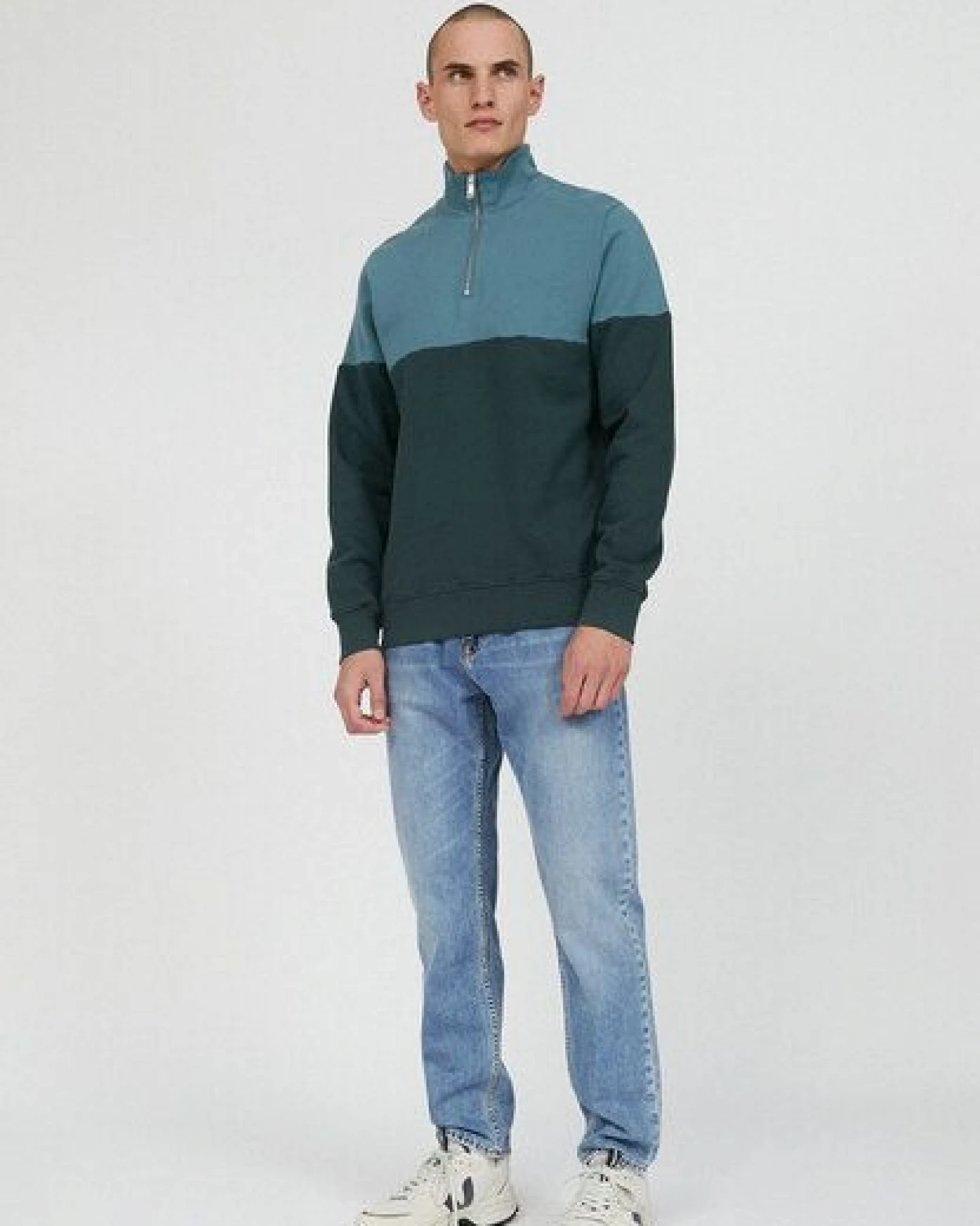 ARMEDANGELS RAALPH TWOTONE - Herren Sweatshirt aus Bio-Baumwolle – Ansicht 4