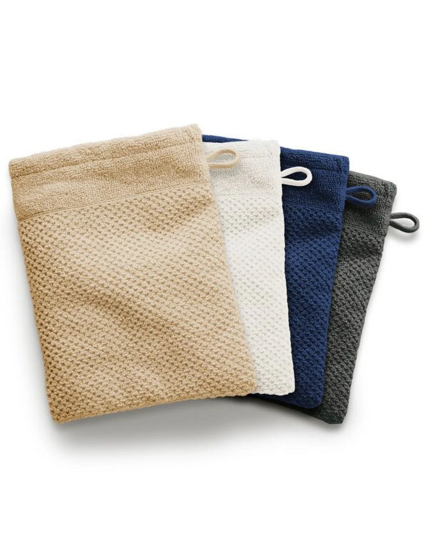 Kushel Towels The Wash Glove Set - Waschlappen Waschhandschuh aus Biobaumwolle und Holzfaser – Ansicht 3