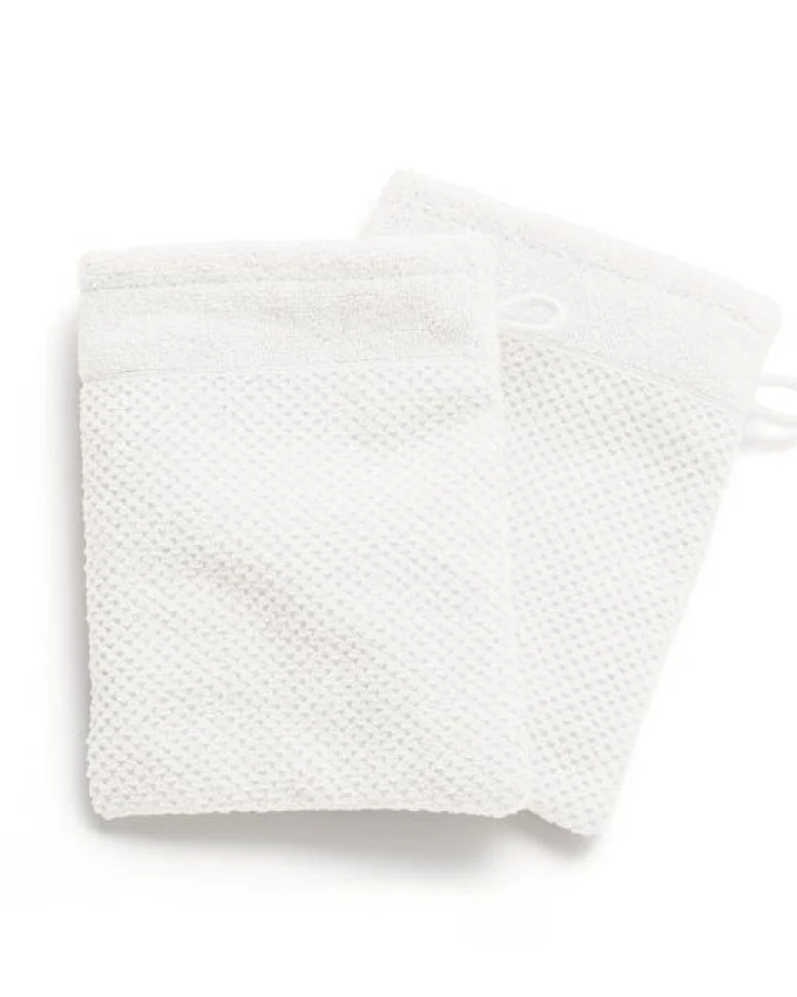 Kushel Towels The Wash Glove Set - Waschlappen Waschhandschuh aus Biobaumwolle und Holzfaser