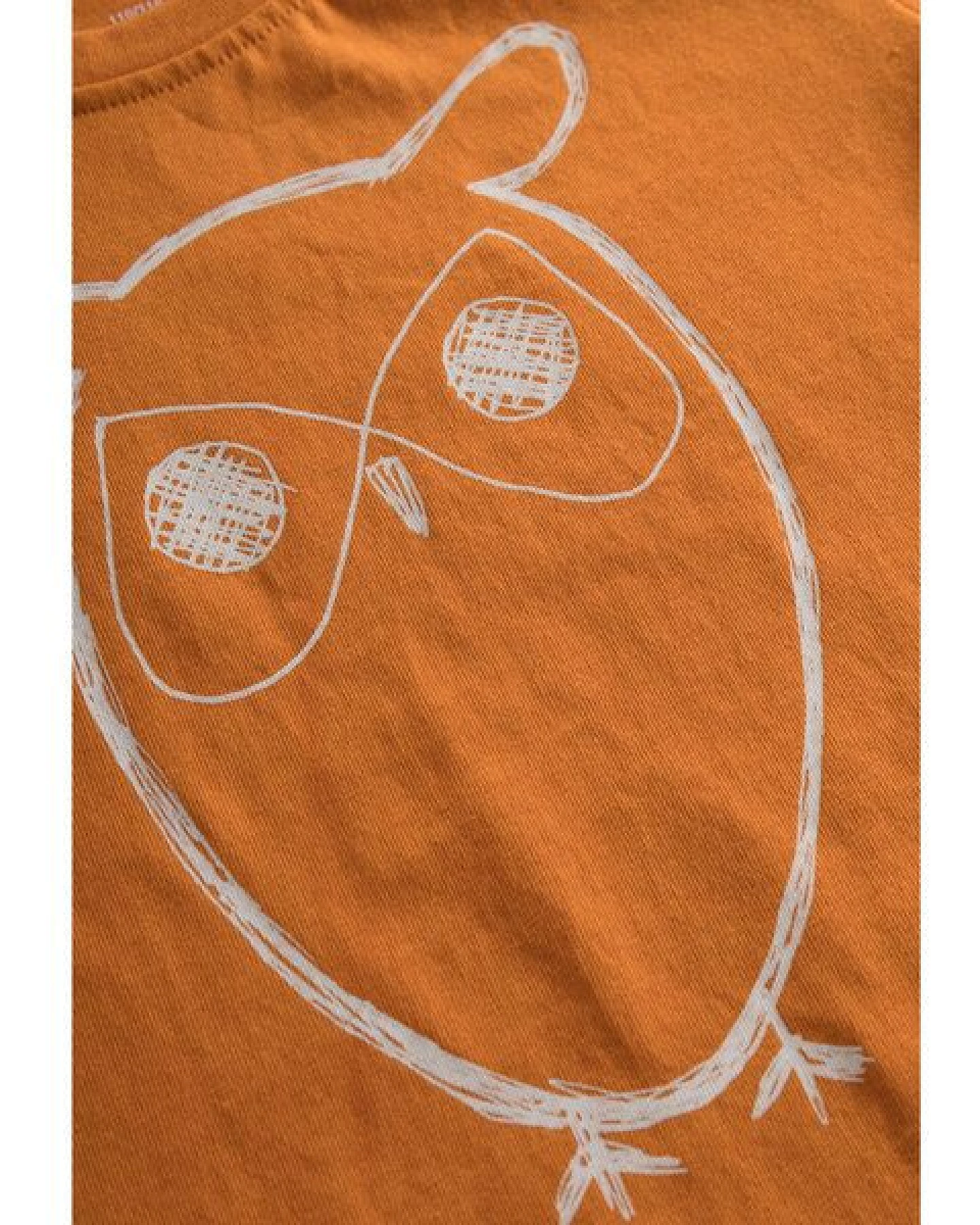 KnowledgeCotton Apparel Kinder T-Shirt Flax Owl reine Bio-Baumwolle – Ansicht 4
