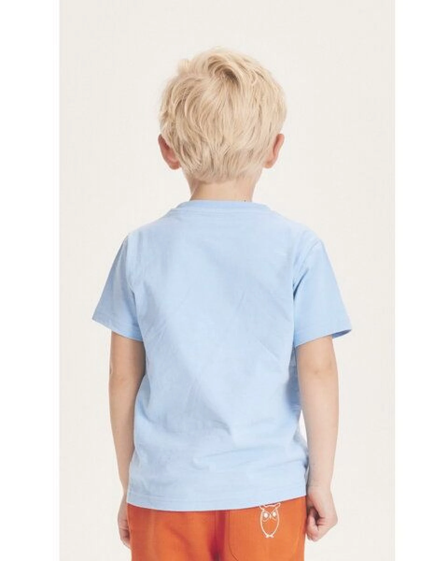 KnowledgeCotton Apparel Kinder T-Shirt Flax Owl reine Bio-Baumwolle – Ansicht 2
