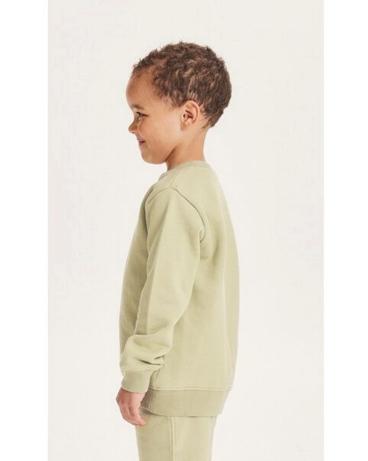 KnowledgeCotton Apparel KnowledgeCotton Kinder Sweatshirt Owl reine Bio-Baumwolle – Ansicht 2