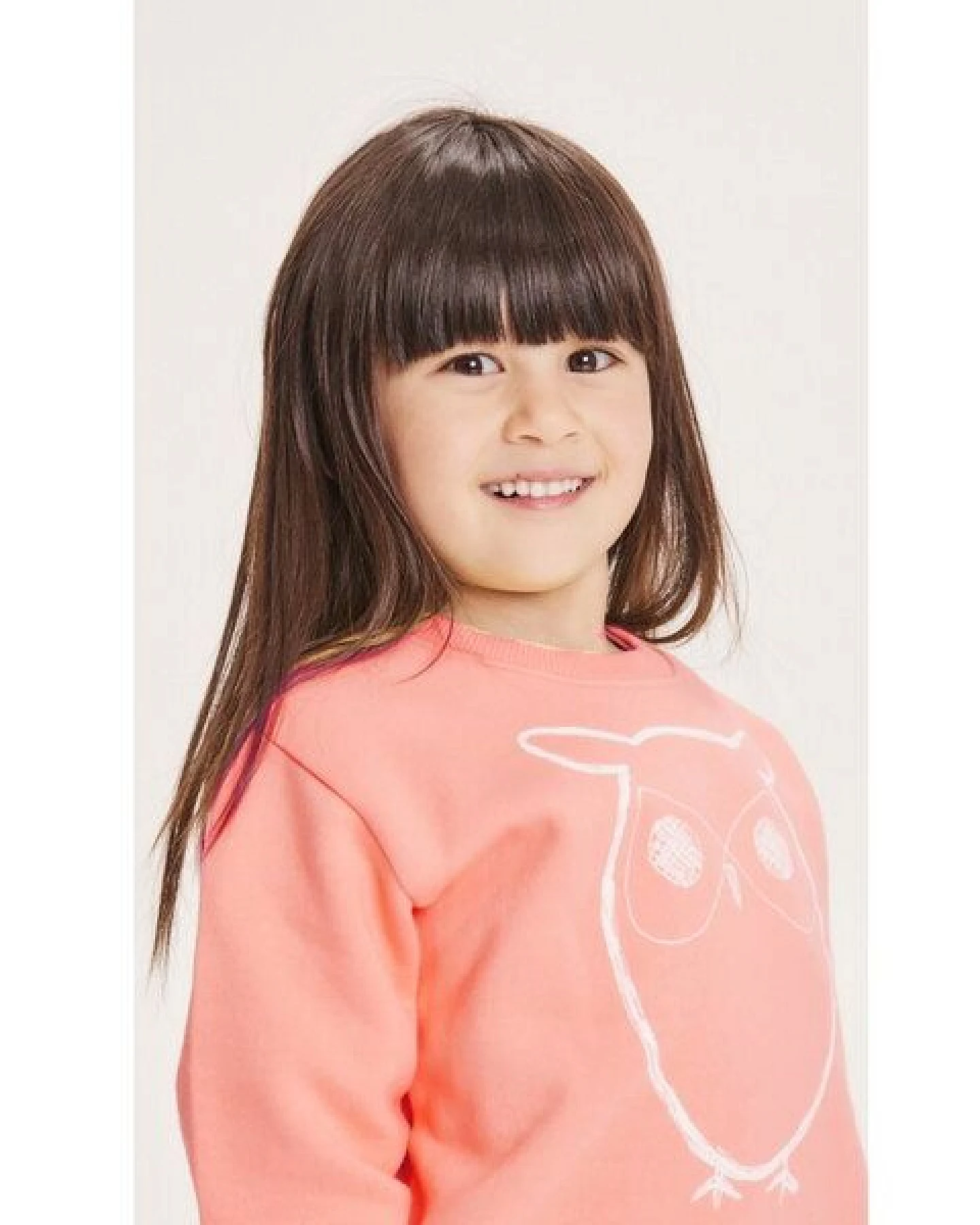 KnowledgeCotton Apparel KnowledgeCotton Kinder Sweatshirt Owl reine Bio-Baumwolle – Ansicht 2