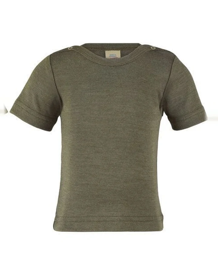 Engel natur Baby T-Shirt Bio-Wolle/Seide