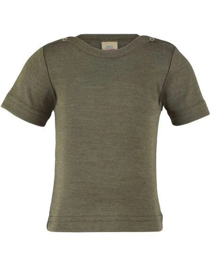 Engel natur Baby T-Shirt Bio-Wolle/Seide