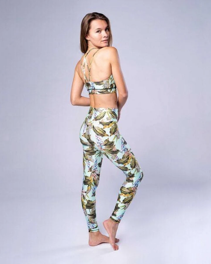 Flying Love Birds "Africa Mint" Leggings