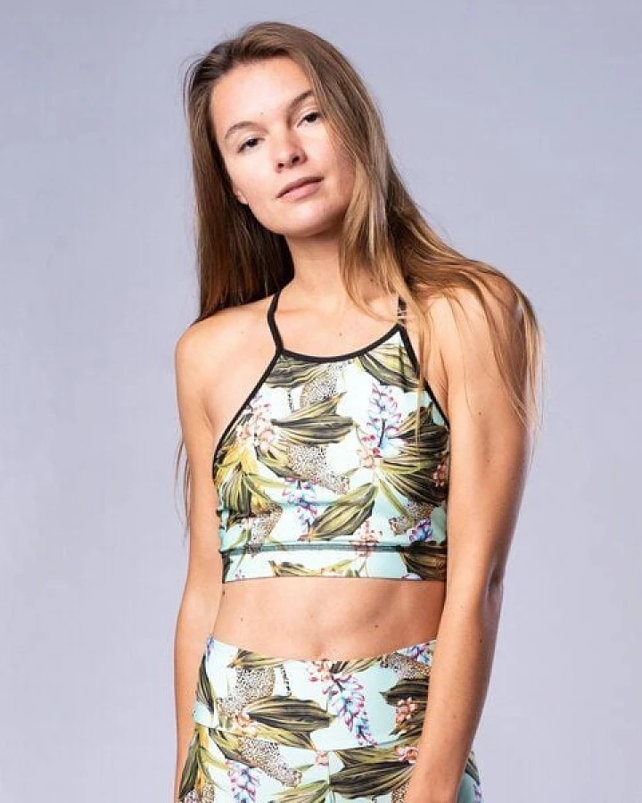 Flying Love Birds "Africa Mint" Bustier