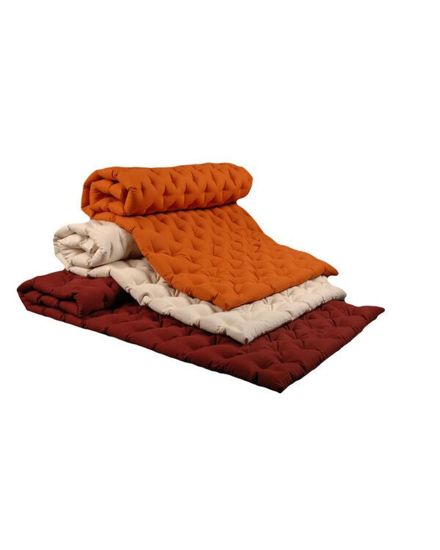 Speltex Farbige Punktstepp Liegematten mit Dinkelspelzen 200 x 70 x 3 cm – Ansicht 2
