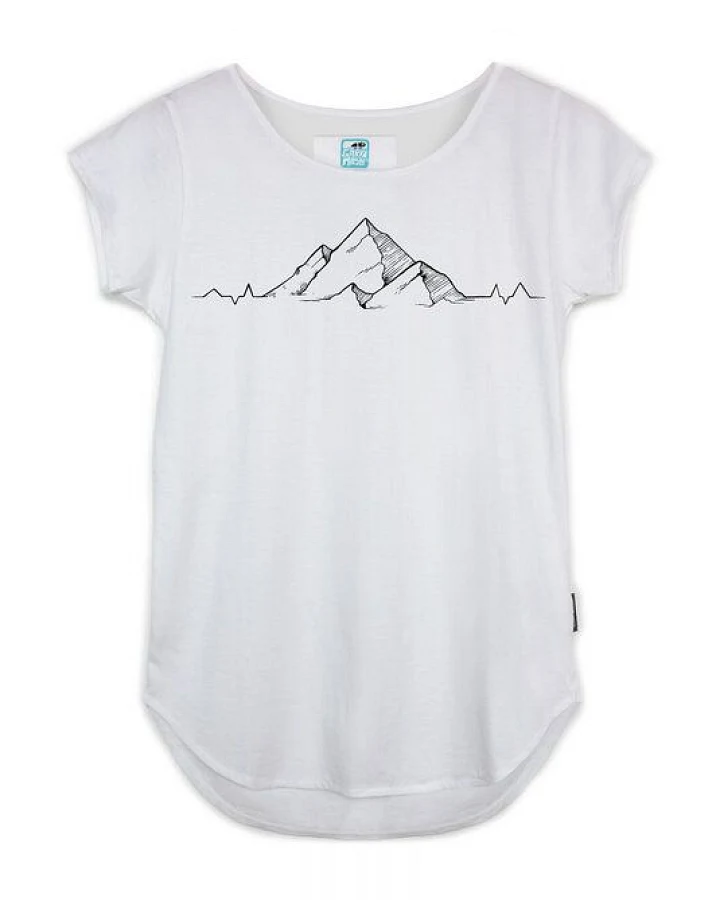 GARY MASH T-Shirt Asheville Mountainbeat aus Biobaumwolle
