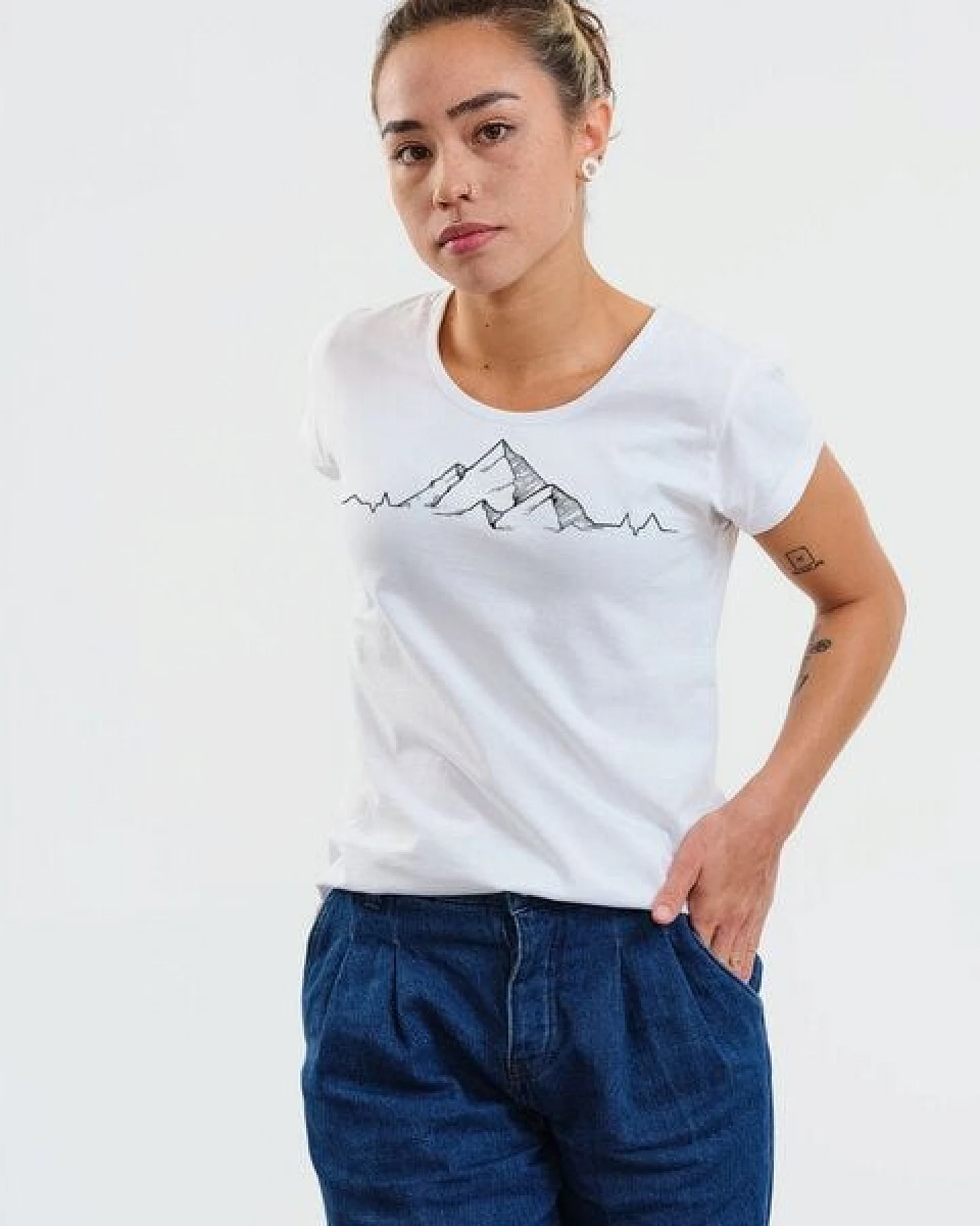 GARY MASH T-Shirt Asheville Mountainbeat aus Biobaumwolle – Ansicht 2