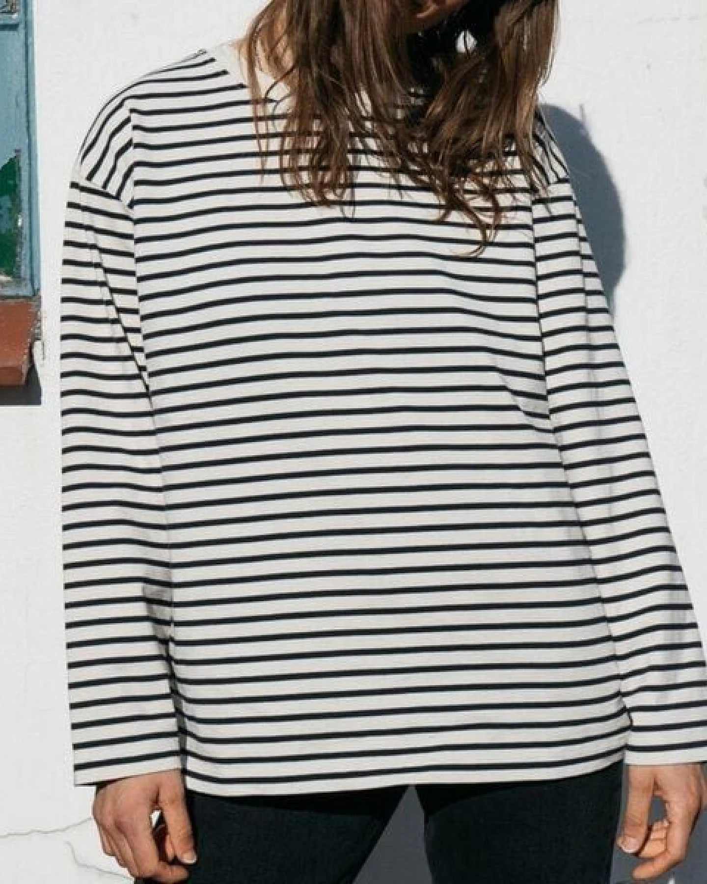 STINA - Longsleeve (Damen) aus 100% Bio-Baumwolle (GOTS) von SALZWASSER – Ansicht 3