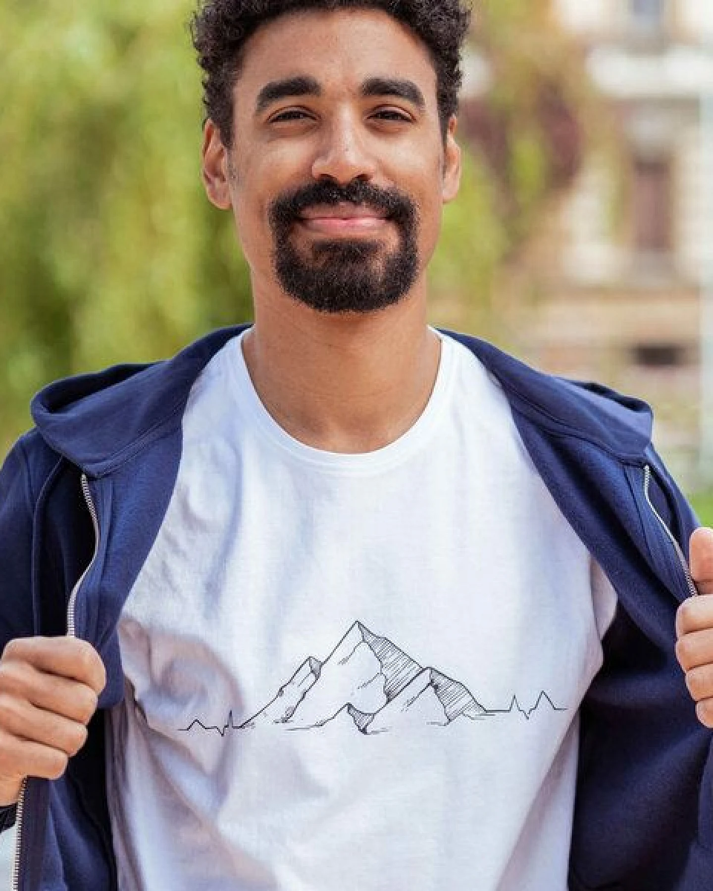 GARY MASH Shirt Mountainbeat aus Biobaumwolle – Ansicht 3