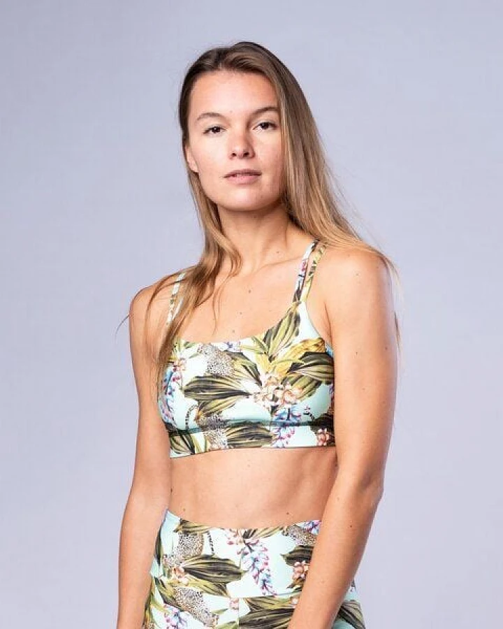 Flying Love Birds "Africa Mint" Diamant-Back - Bra zum Wenden - Schwarz