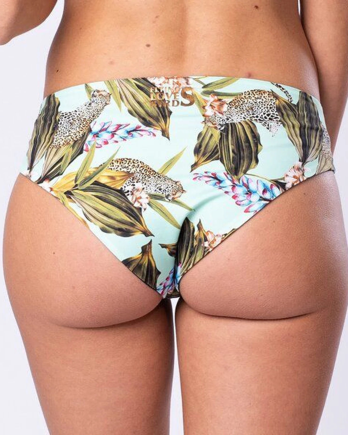 Flying Love Birds "Africa Mint" - Bikini Hose zum wenden - Schwarz – Ansicht 3