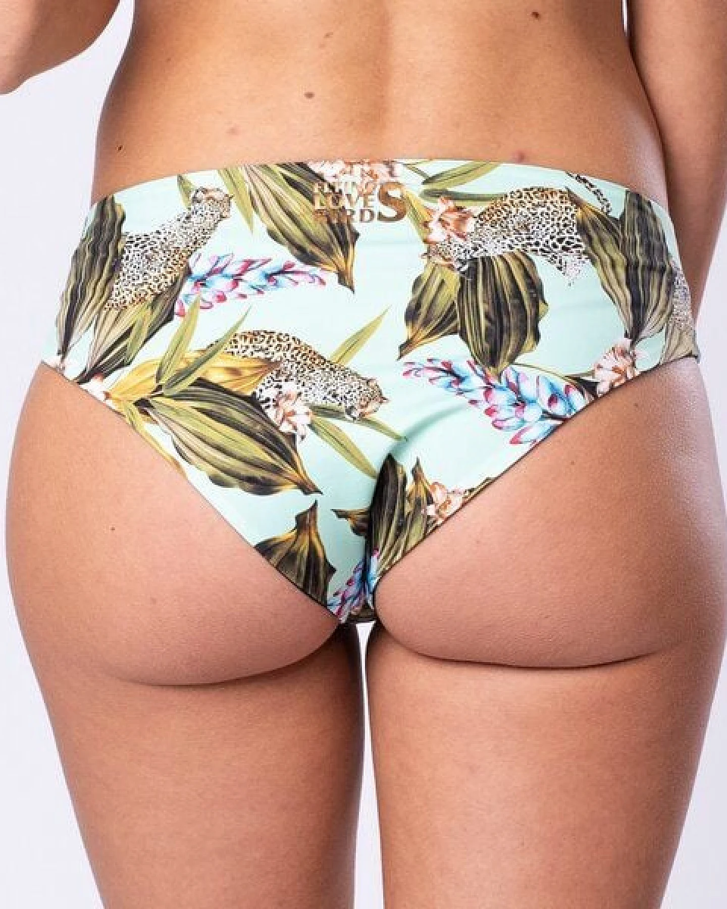 Flying Love Birds "Africa Mint" - Bikini Hose zum wenden - Schwarz – Ansicht 3