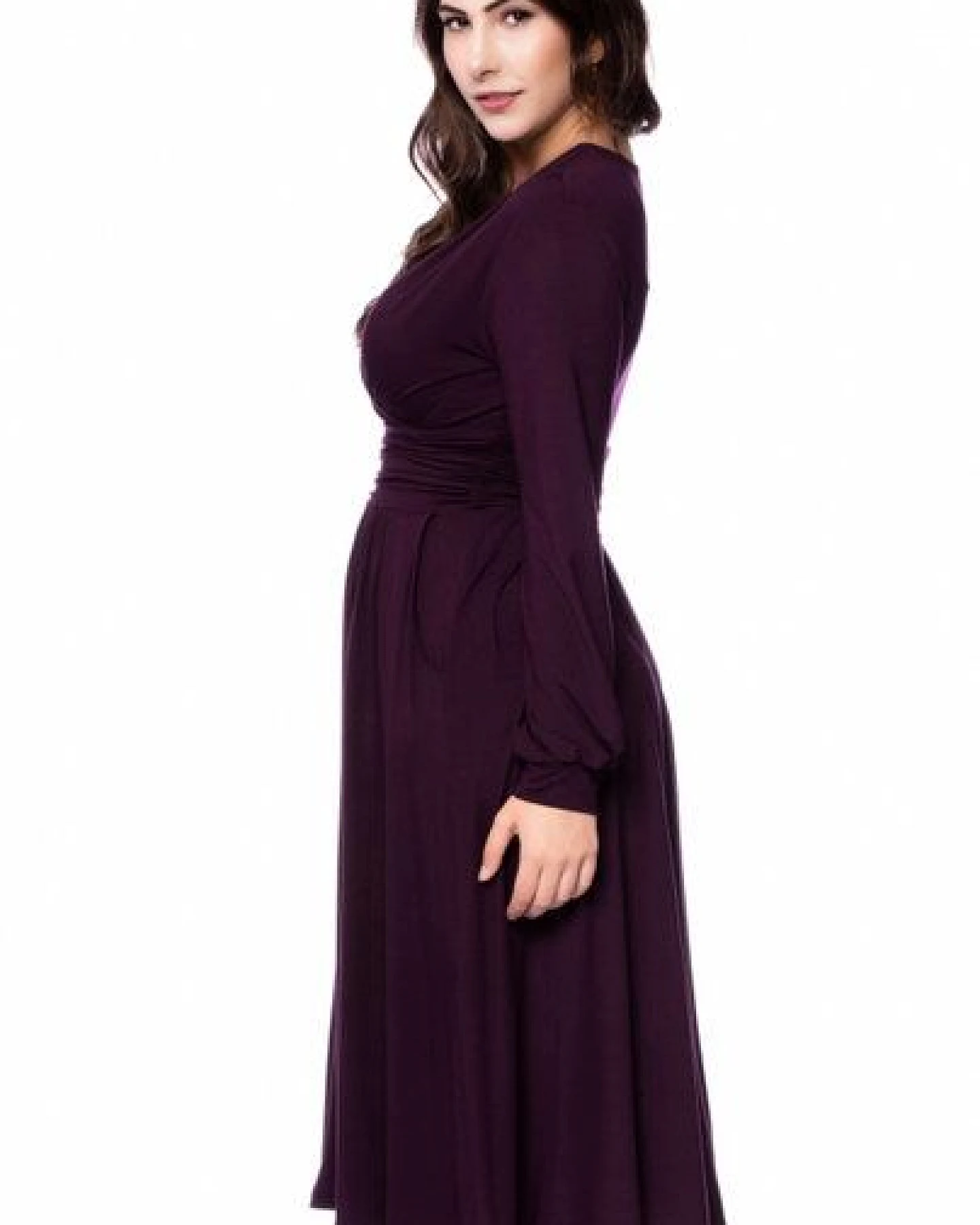 Ingoria ALLEGRA Midikleid Uni – Ansicht 3