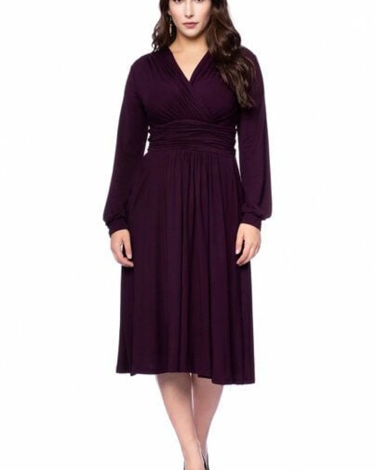 Ingoria ALLEGRA Midikleid Uni – Ansicht 4