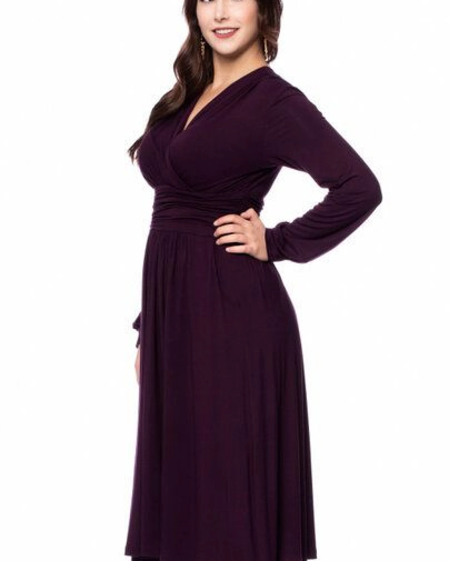 Ingoria ALLEGRA Midikleid Uni – Ansicht 3