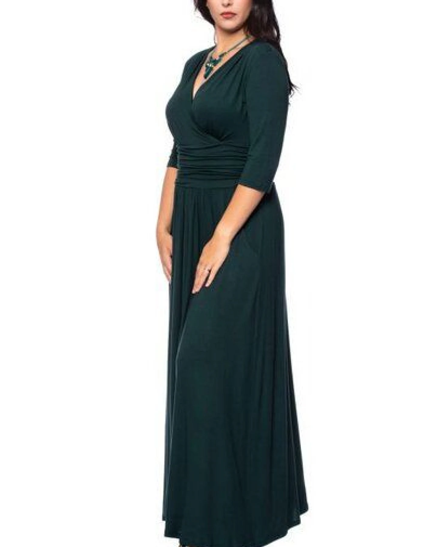 Ingoria PANDORA Maxikleid 3/4 Arm (Uni) – Ansicht 3